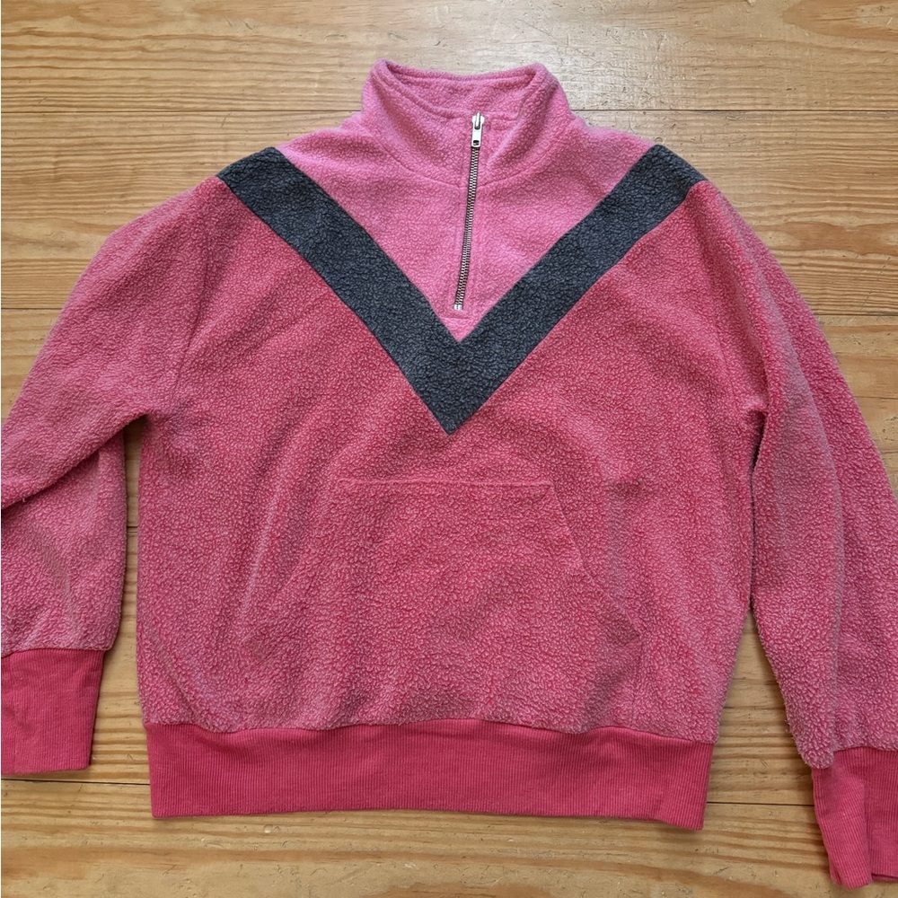 NWOT Wildfox Quarter Zip Sweater
